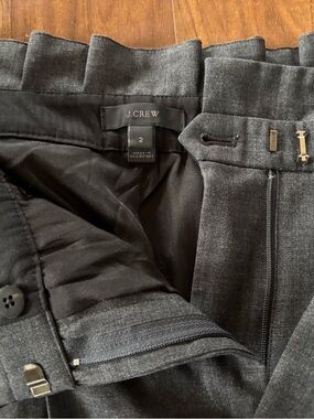 J. Crew High Waist size 2 Trouser Wool Pants